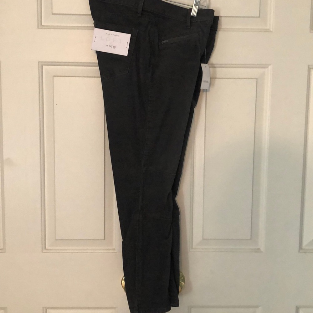Dark grey corduroy pants